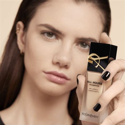 yves saint laurent foundation all hours old packaging|ysl matte foundation.